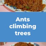 Ants climbing trees recipe