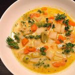 The Tasty Vegetable stew with coconut milk