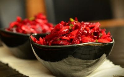 Beetroot Salad with Feta Cheese