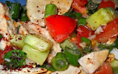 Fattoush is a delicous lebanese salad