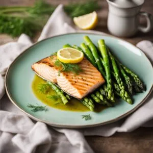 Baked Salmon with Dill and Lemon