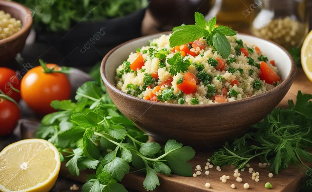 Quinoa Tabbouleh with Fresh Herbs